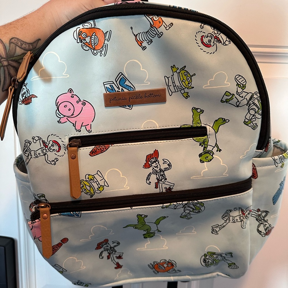 Rare petunia picklebottom Toy Story backpack